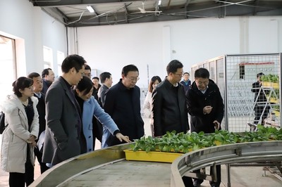 山東省農科院黨委書記李長勝一行來我院調研