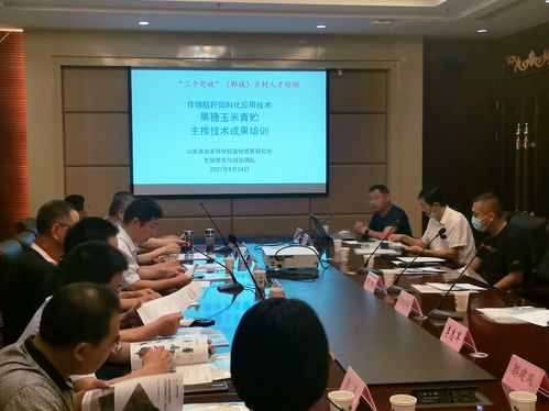 山東省農(nóng)業(yè)科學(xué)院 科技動態(tài) 果穗玉米青貯,解決產(chǎn)業(yè)難題 畜牧獸醫(yī)所組織召開現(xiàn)場觀摩交流會